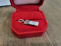 Brand New 10KT Rose Gold Diamond Ring For Sale