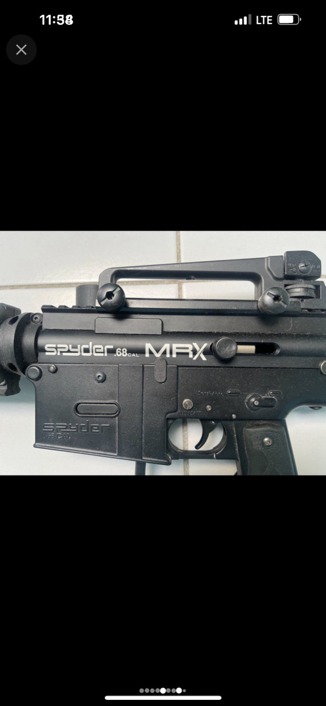Spyder MRX paintball gun  in Paintball in City of Toronto - Image 3
