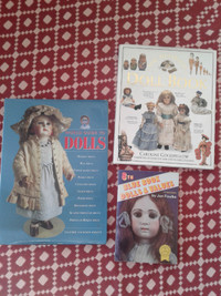 Doll Collector Books, all three for $10.00