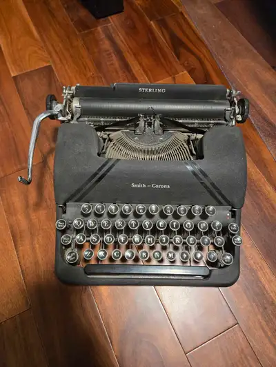 Smith Corona Antique Typewriter, View more