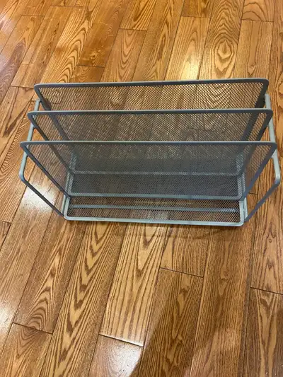 Metal file rack, View more