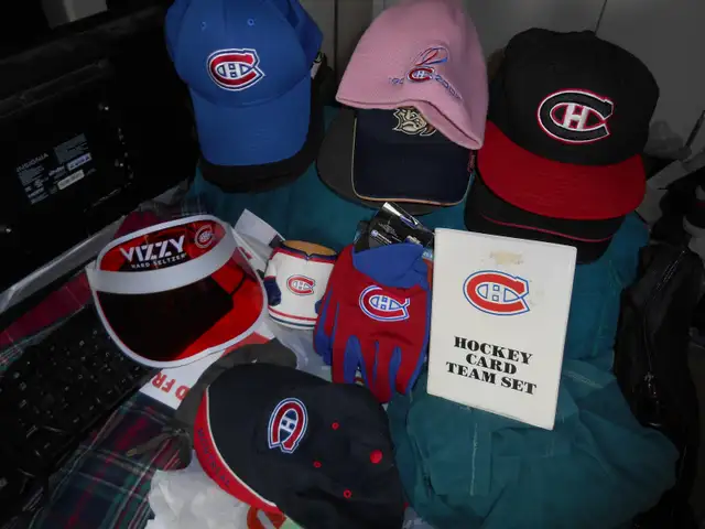 Habs Canadiens hats gloves, jerseys trade4 phone12 in Men's in Ottawa - Image 11