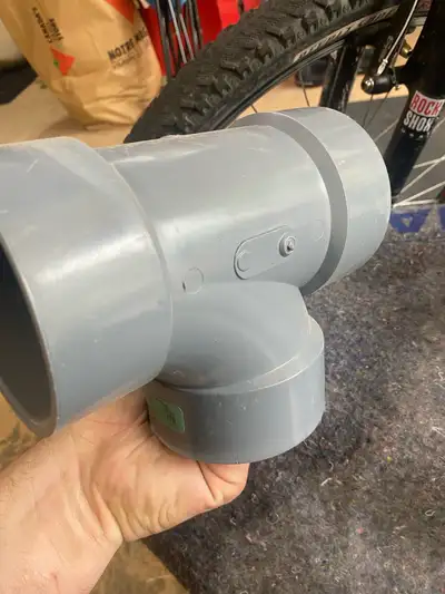 System XFR 4 in. × 4 in. x 4 in. Hub PVC DWV Sanitary Tee New , $60 + $30.00 each