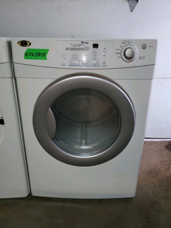 30 Days Warranty Used 27" Maytag Stackable Washer & Dryer Set
