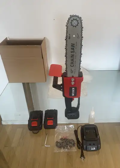 Cordless Chainsaw 12Inch - Brand New, View more