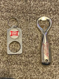 VINTAGE MILLER HIGH LIFE BEER BOTTLE OPENERS $15