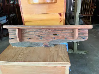Rustic Wood Shelf, View more