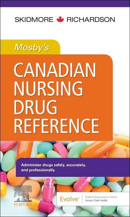 Mosby's Canadian Nursing Drug Reference 2020 9781771720885 dans Manuels  à Région de Mississauga/Peel