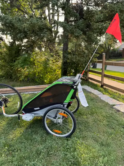 For Sale: Thule Chariot Cheetah -  2 Child Bike Trailer & Stroll, View more