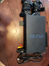 Playstation 2 console + resident evil 4