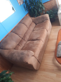 3 seat beige couch