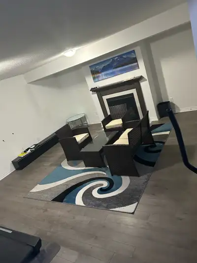 renting my basement. please see pictures. hydro, gas, internet, water, internet and 1 parking includ...
