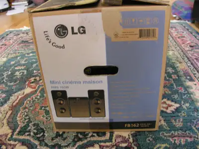 home mini  LG audio system, View more