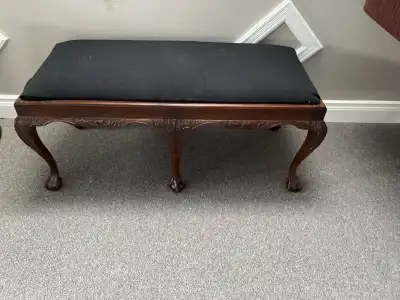 Antique Bed Bench, View more