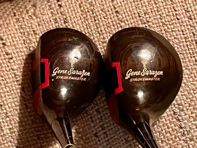 Vintage Gene Sarazen Golf Clubs, View more