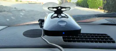 2 Cobra Radar detectors for sale. Cobra Irad that works with an Iphone app and a Cobra Trapshooter b...