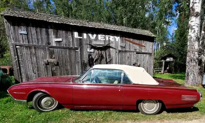 1961 Ford Thunderbird Convertible Easy Entry Swing Away Steering Wheel 390 V8 Very Low Mileage 18k O...