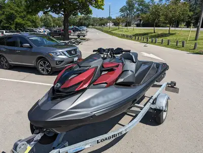 2022 SeaDoo RXP-X 300 does 85 mph, or 137 kmh, on the dash. Mint condition, I take care of my toys....