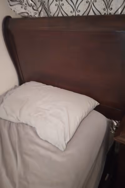 Very good bed and in good shape. We have two brown and two white. One for $100