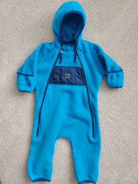 MEC Infant Size 12 months fleece suit