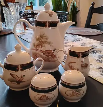 Tea set, Wicklow by Noritake, Hunting Game Scenes, View more