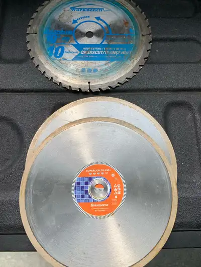 Saw blades for glass tiles 7 and 10 inch, View more