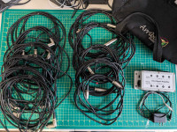 Lot of DMX Cables and accessories 