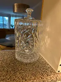 Crystal cookie jar  only $20