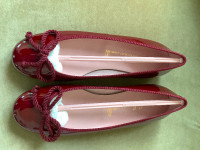 Pretty Ballerinas burgundy patent size 37 - NEW!