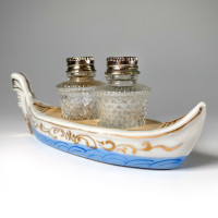 Vintage Venetian Gondola S&P Shakers