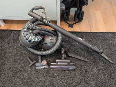 Dyson DC 78 vacuum. Has some attachments and works perfectly. Well taken care of and in good shape.