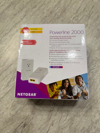 Netgear Powerline 2000 Wifi Extender Kit 