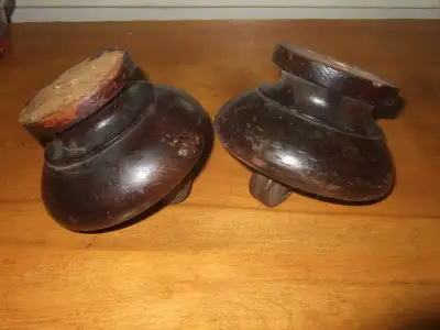 2 vintage dresser legs with castors, View more