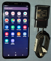 Samsung Galaxy S8+ SM-G955W 64GB  Black Unlocked