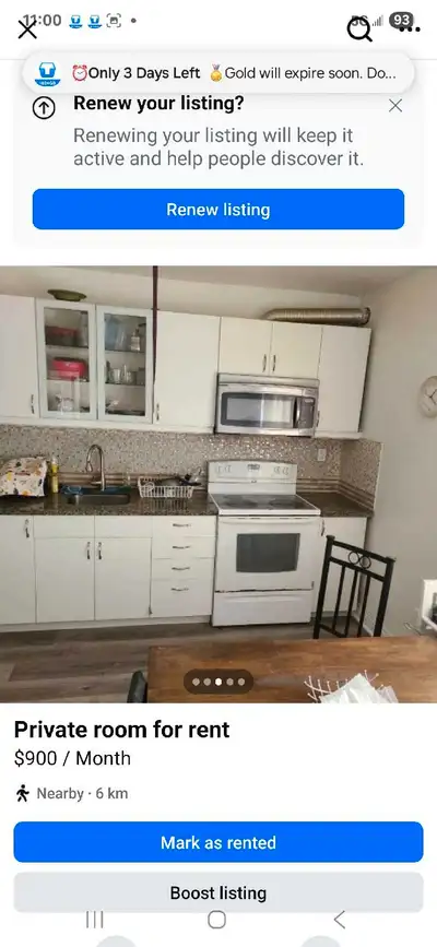 Room for rent July 1st