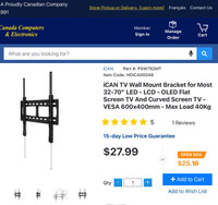 ICAN  TV wall mount bracket 