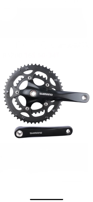 New Shimano Claris FC-RS200 Square Taper Road Crankset 170mm in Frames & Parts in Oshawa / Durham Region