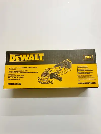DEWALT CORDLESS GRINDER, View more