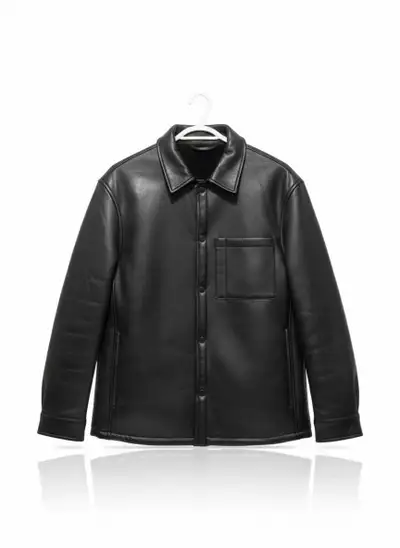 Zara Men's Black Shirt Jacket, View more