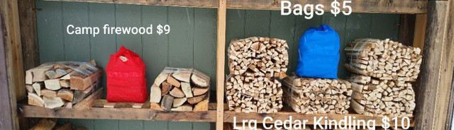 Firewood & Cedar Kindling Bundles in Fireplace & Firewood in Sault Ste. Marie - Image 3