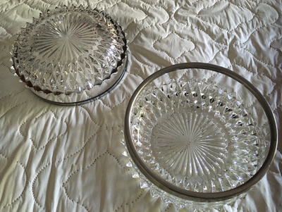 Matching Glass Fruit/Candy Bowls, View more
