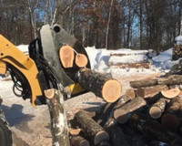 Firewood Processors, grapples, grapple saw