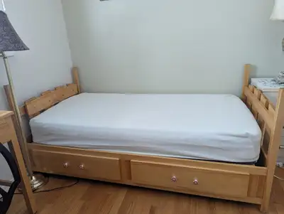 Captain Bed. Two Drawers. Light and Sturdy. Good condition., View more