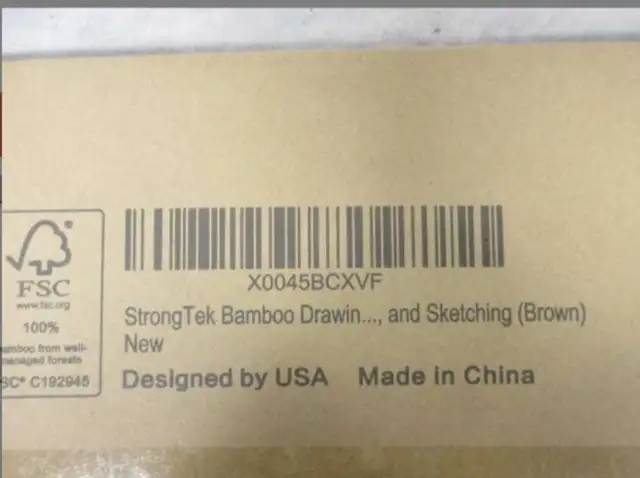 StrongTek 6-Position Bamboo Table Easel, 16x12 Inch in Home Décor & Accents in Ottawa - Image 9