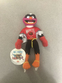 NWT 1995 McDonalds NHL Muppets  ‘Animal’ Promo Plush Doll 