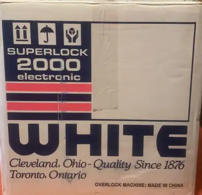 SERGER SUPERLOCK 2000 WHITE, View more