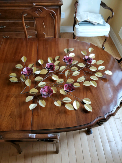 In preparing my Moms estate, there are some things to delicately organize. My Mom had this above her...