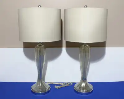Modern Glass Table Lamp Set, View more