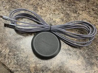 wireless charger and New cable long , View more