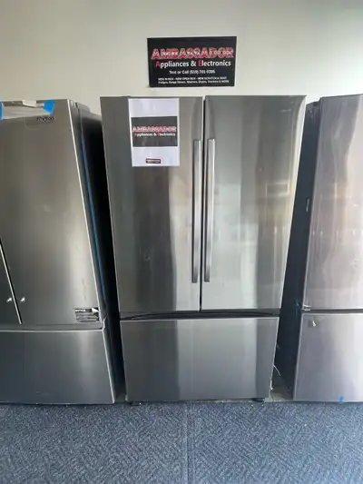 NEW 36” Samsung Fridge(Stainless Steel) Dual Ice Maker31.5 Cu.Ft, View more